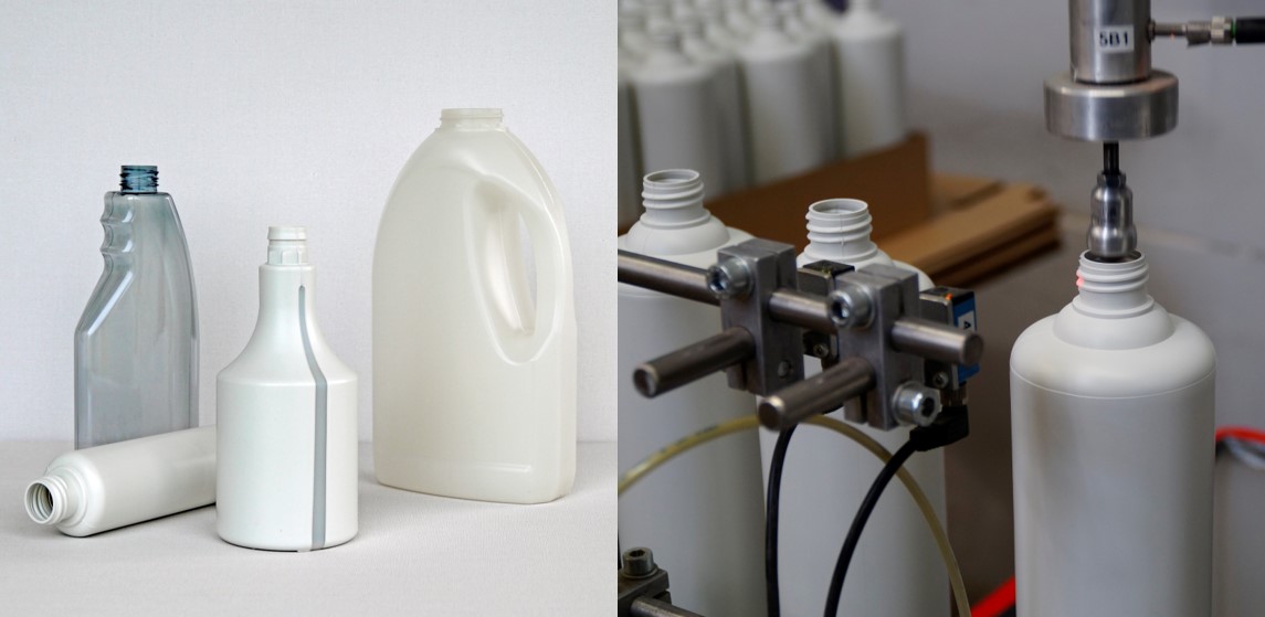 Lindner Kunststoffprodukte Recyclat / Rezyklat Flaschen